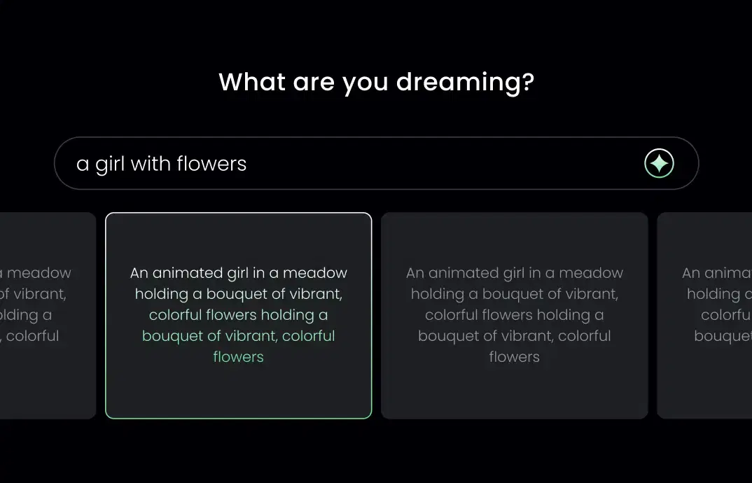 Get inspired with AI-suggested prompts. Craft intricate and customized prompts effortlessly.